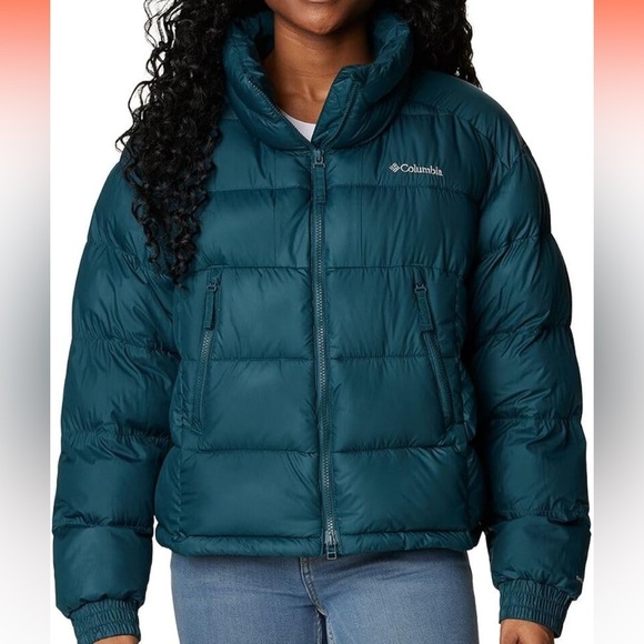 Columbia Pike Lake II Cropped Women’s Jacket Omni-Heat Night Wave Various Sizes - Picture 1 of 14